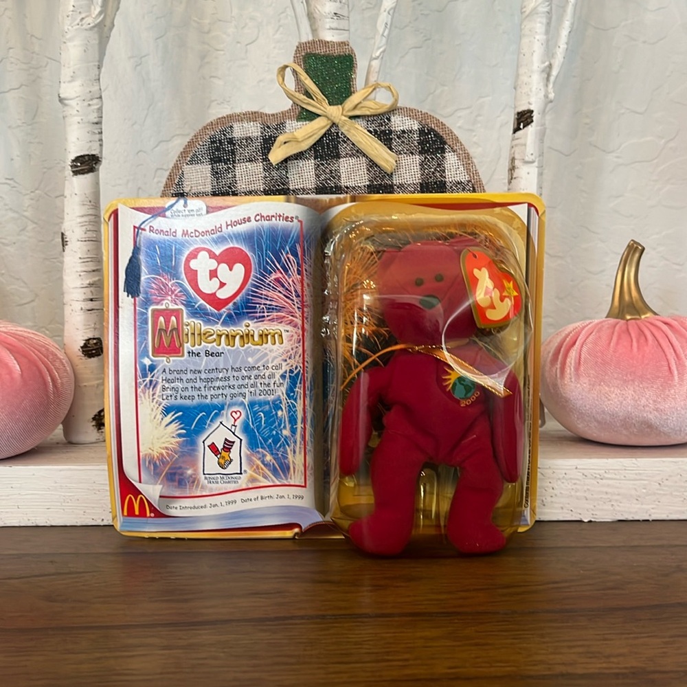 Millennium beanie baby bear